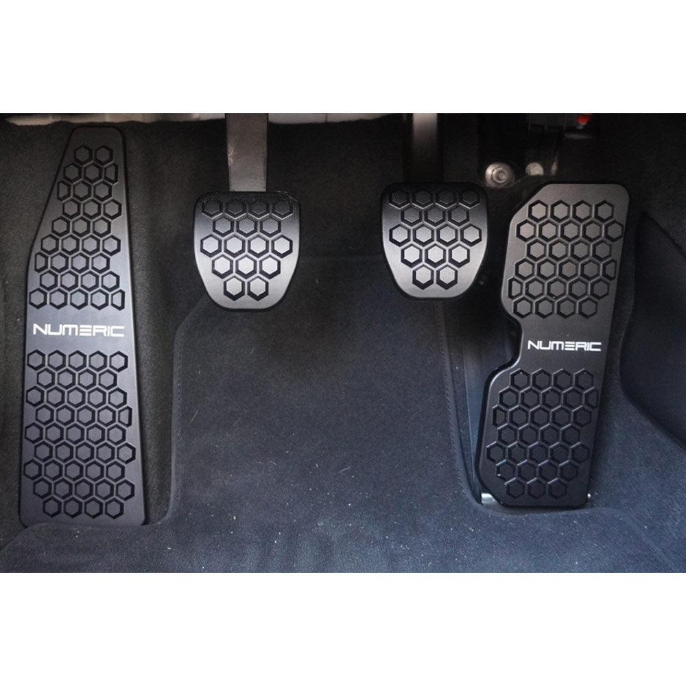 NUMERIC RACING Pedal Set passend für Porsche 991 / 981 / 718 (Aluminium)