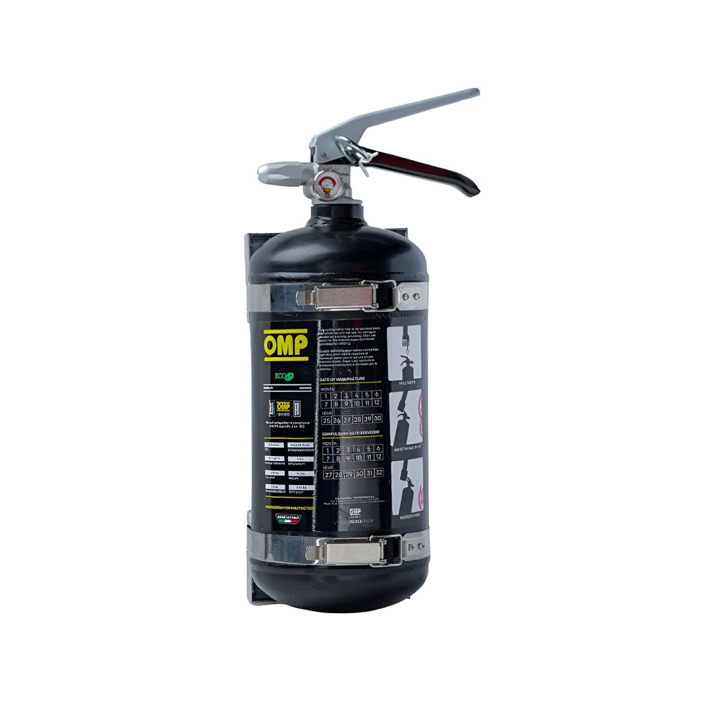 OMP Feuerlöscher 2,4 Liter EcoLifePlus (Stahl / FIA)