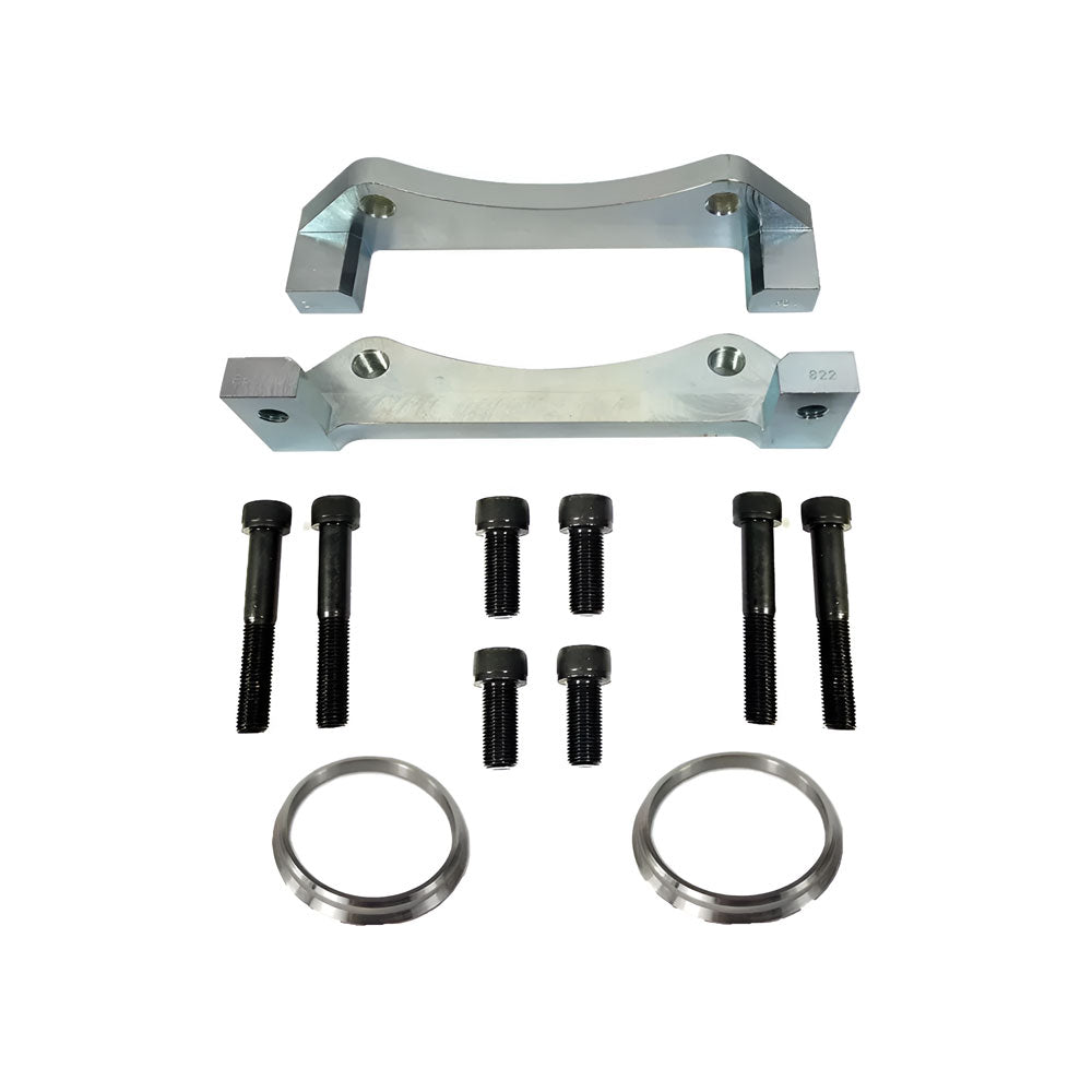EPYTEC Bremssattel Adapter VW Golf 7 Passat Tiguan / Audi A3 / Seat Leon auf Audi R8 Bremsanlage - PARTS33 GmbH
