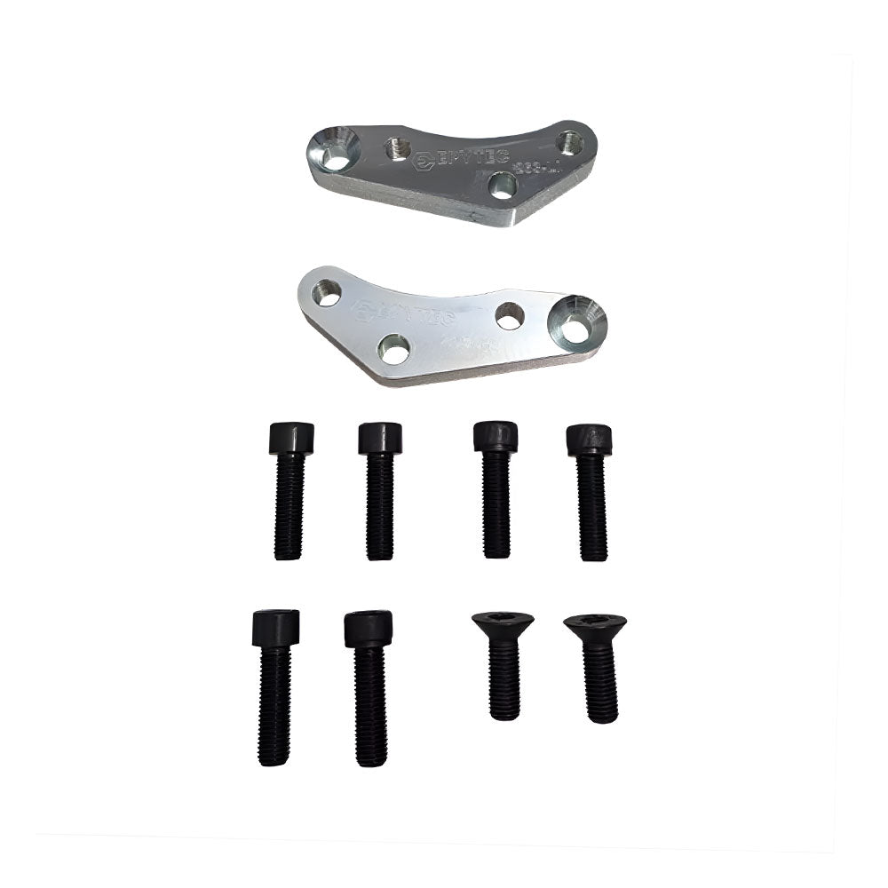 EPYTEC Bremssattel Adapter passend für BMW F10 F11 F12 F13 für F10 M5 Bremsanlage Hinterachse