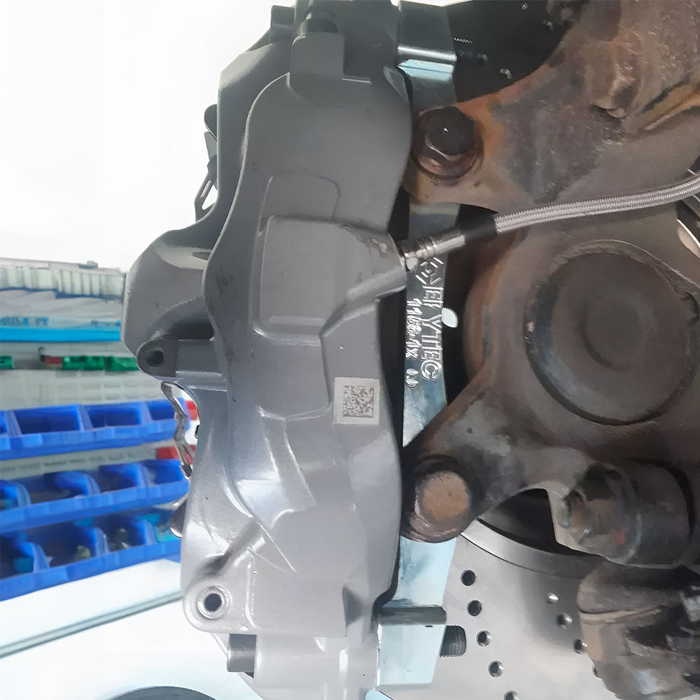 EPYTEC Bremssattel Adapter passend für Mercedes-Benz W639 W447 für 6-Kolben AMG Sattel mit 360x36mm Bremsscheibe Vorderachse