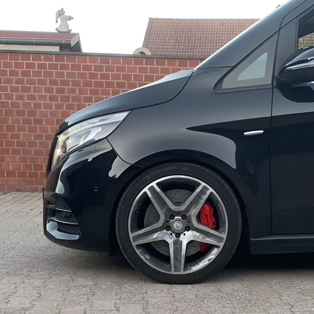 EPYTEC Bremssattel Adapter passend für Mercedes-Benz W639 W447 für 6-Kolben AMG Sattel mit 390x36mm Bremsscheibe Vorderachse