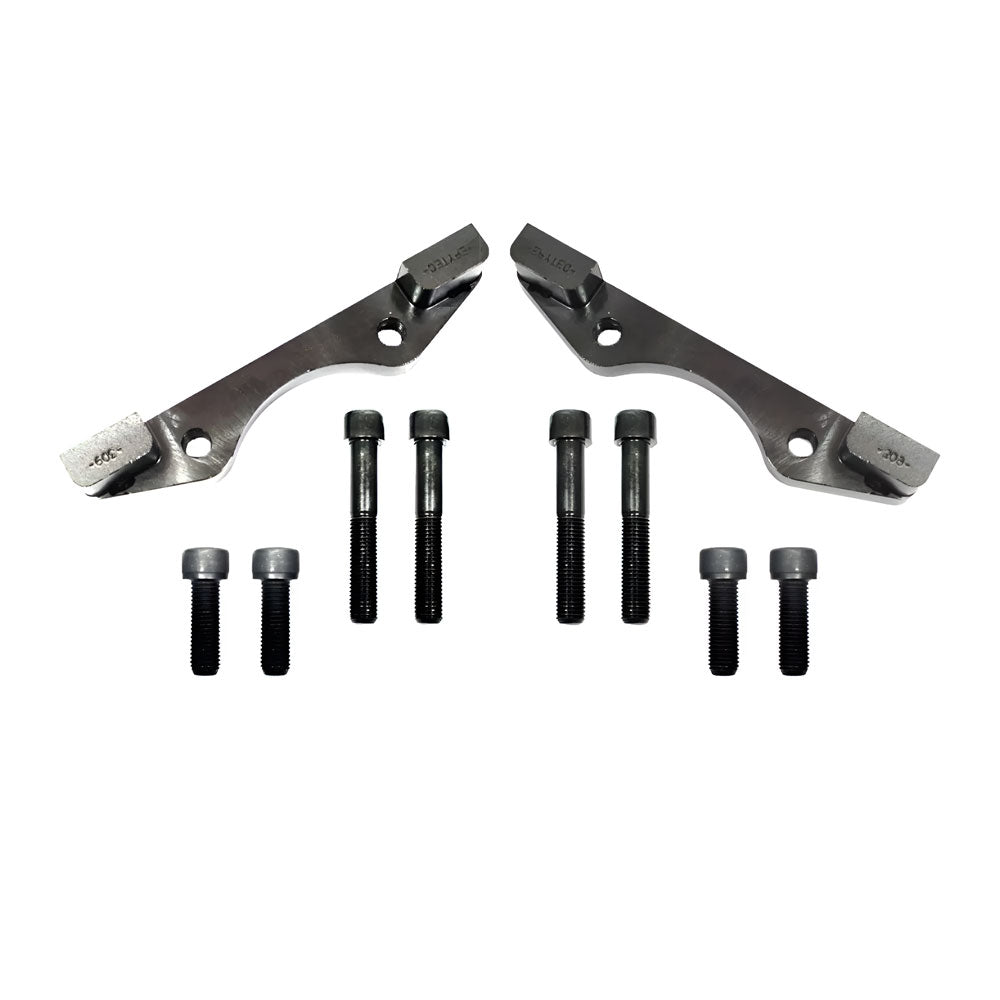 EPYTEC Bremssattel Adapter passend für BMW E46 M3 für Porsche Sattel Hinterachse