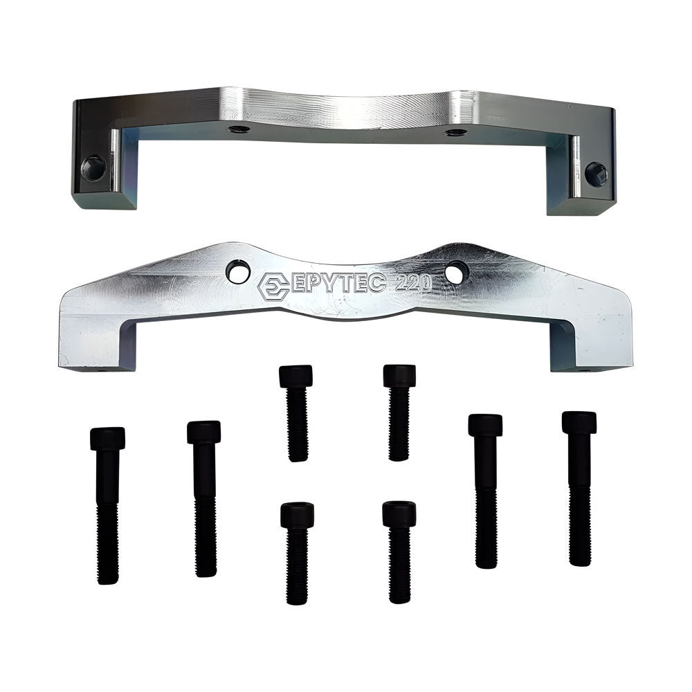 EPYTEC Bremssattel Adapter passend für Mercedes-Benz CLS W218 / X218 für 6-Kolben Sattel mit 402x39mm Keramik Bremsscheibe