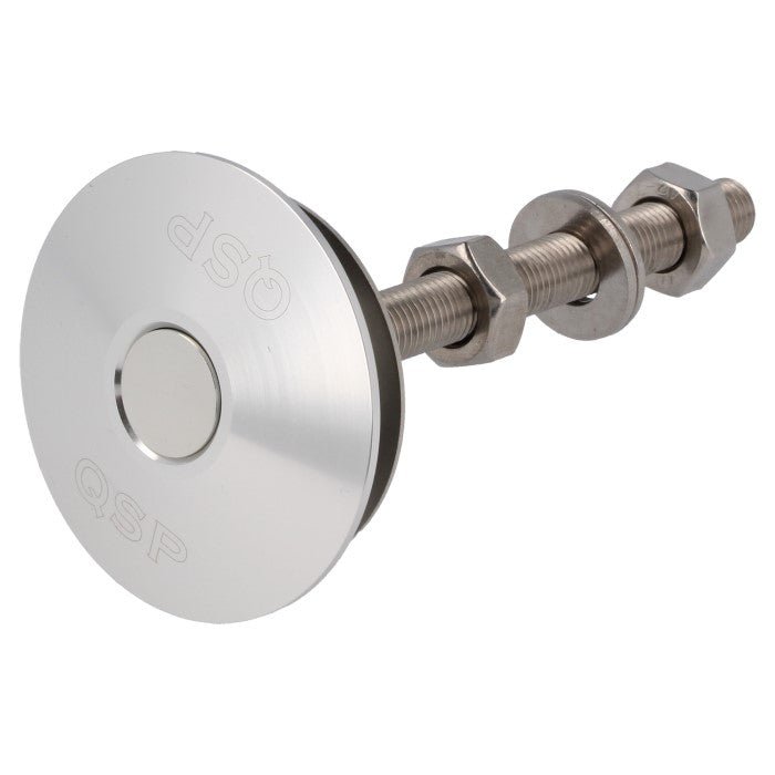 QSP Haubenhalter Schnellverschluss 60mm Silber (Aluminium) - PARTS33 GmbH