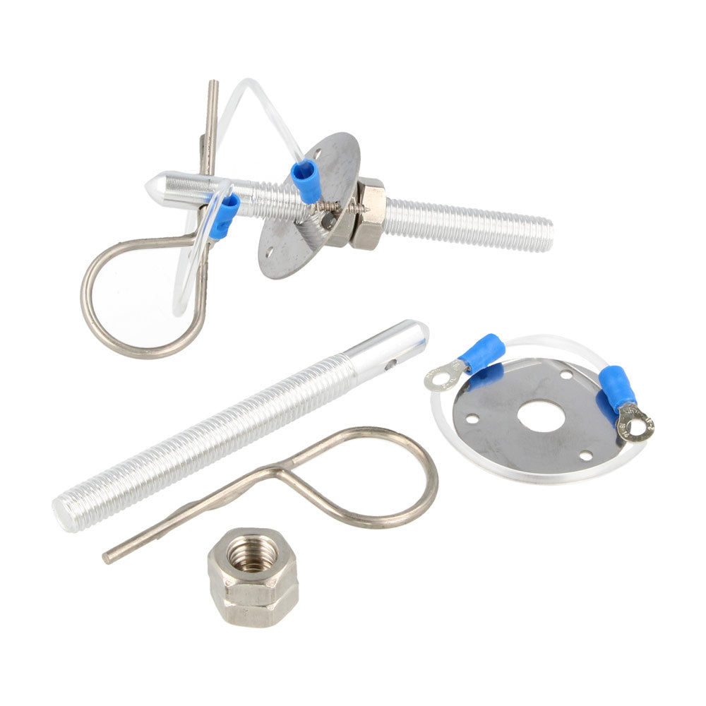 QSP Haubenhalter Hood Pin Verschluss Set (Aluminium)