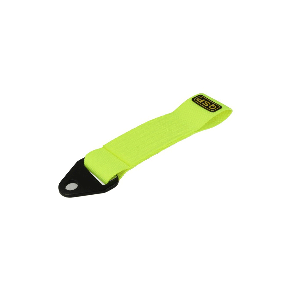 QSP Abschleppschlaufe Extrastark 20 cm fluor gelb (FIA)