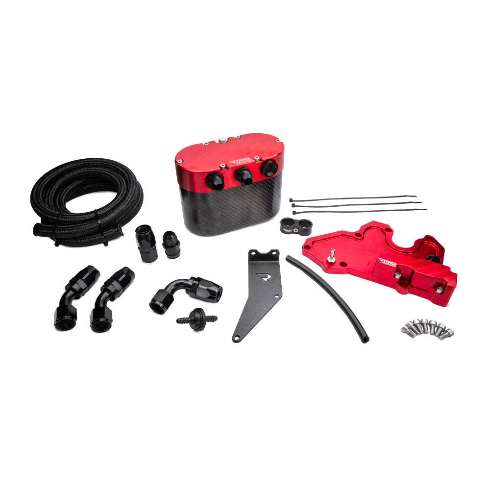 RTMG PERFORMANCE Carbon Ölabscheider Catchtank Kit passend für VW Audi Seat 1.8 / 2.0 TSI EA888.3