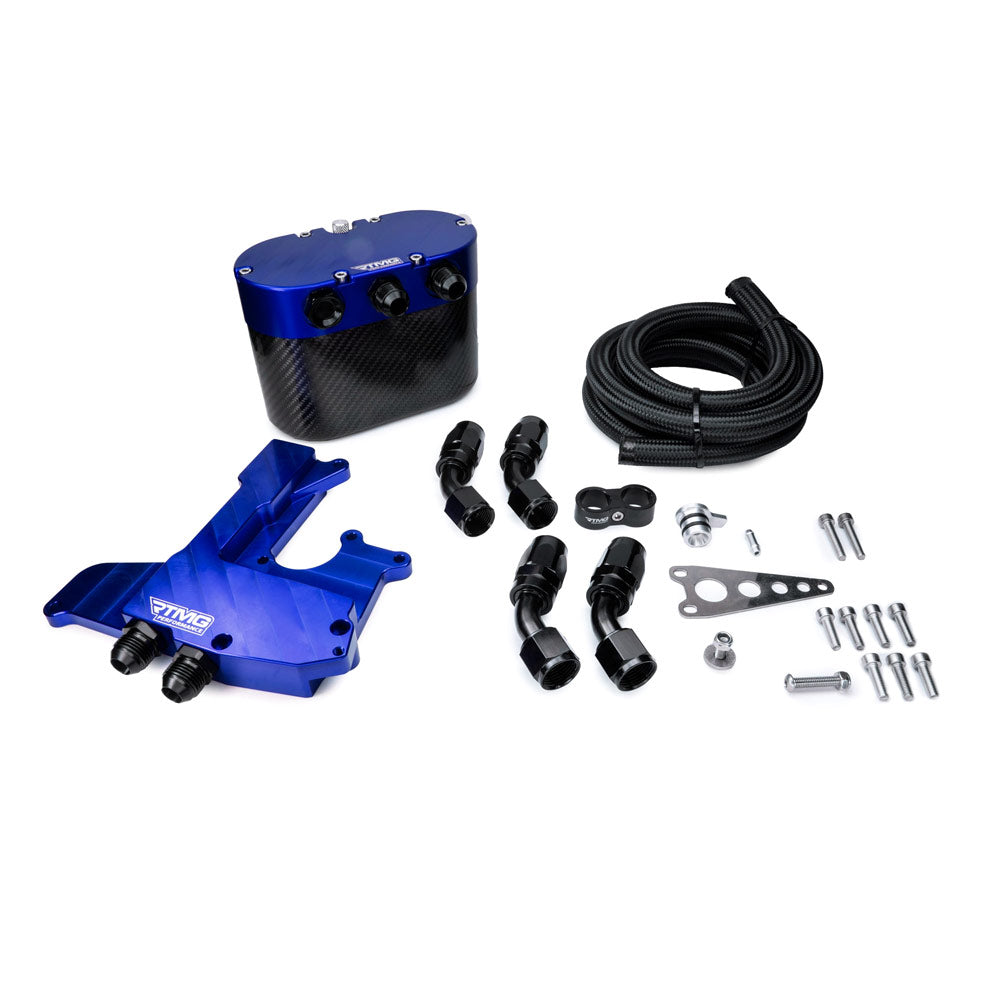 RTMG PERFORMANCE Carbon Ölabscheider Catchtank Kit passend für VW Audi Skoda Seat 1.8 / 2.0 TSI