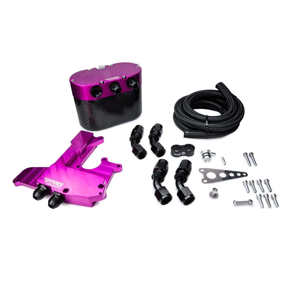 RTMG PERFORMANCE Carbon Ölabscheider Catchtank Kit passend für VW Audi Skoda Seat 1.8 / 2.0 TSI