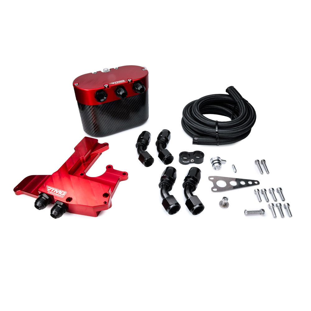 RTMG PERFORMANCE Carbon Ölabscheider Catchtank Kit passend für VW Audi Skoda Seat 1.8 / 2.0 TSI