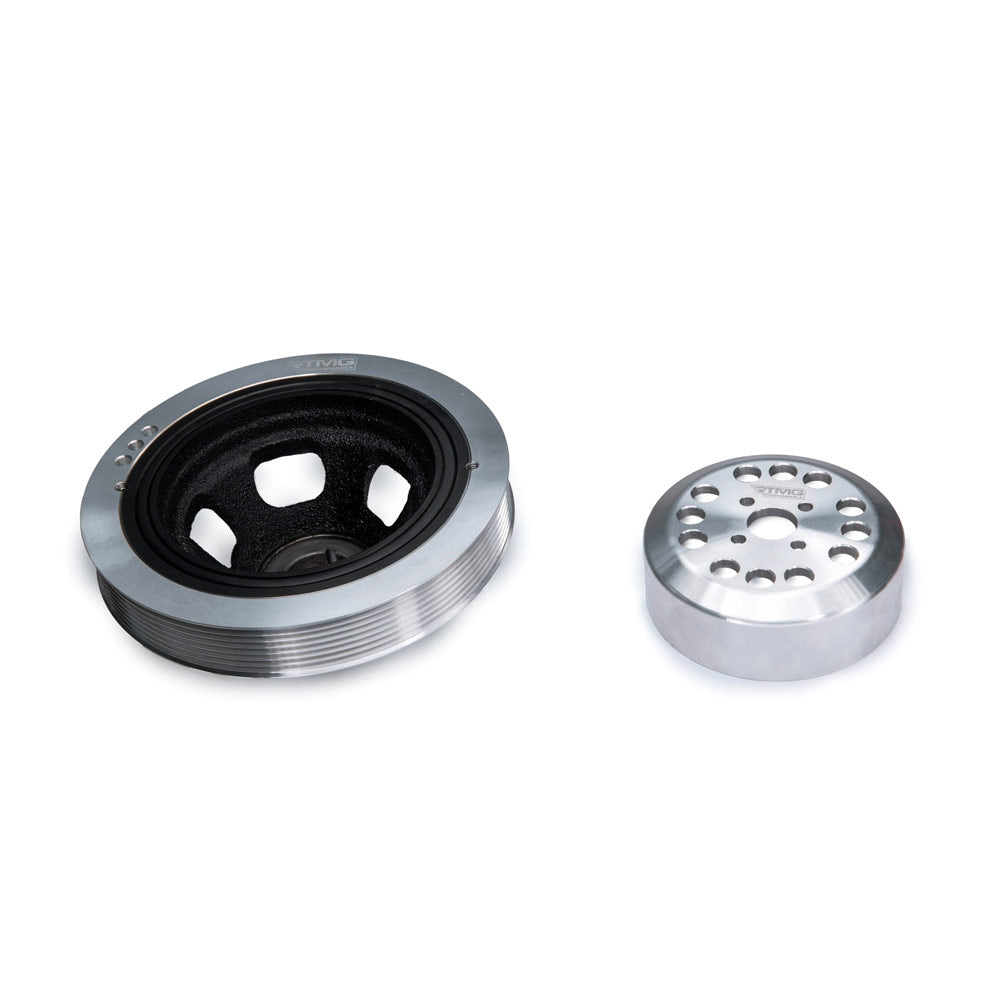 RTMG PERFORMANCE Kompressor Riemenscheiben Kit passend für Mercedes-Benz M271 1.8L (Aluminium)