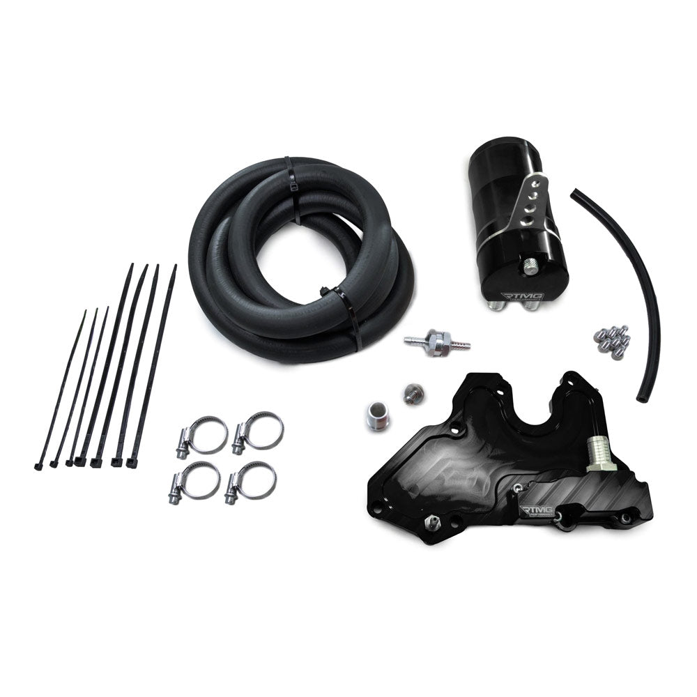 RTMG PERFORMANCE Ölabscheider Catchtank Kit passend für VW Audi Seat 1.8 / 2.0 TSI EA888