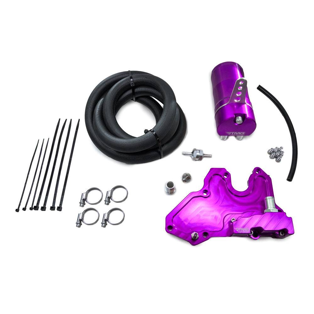 RTMG PERFORMANCE Ölabscheider Catchtank Kit passend für VW Audi Seat 1.8 / 2.0 TSI EA888