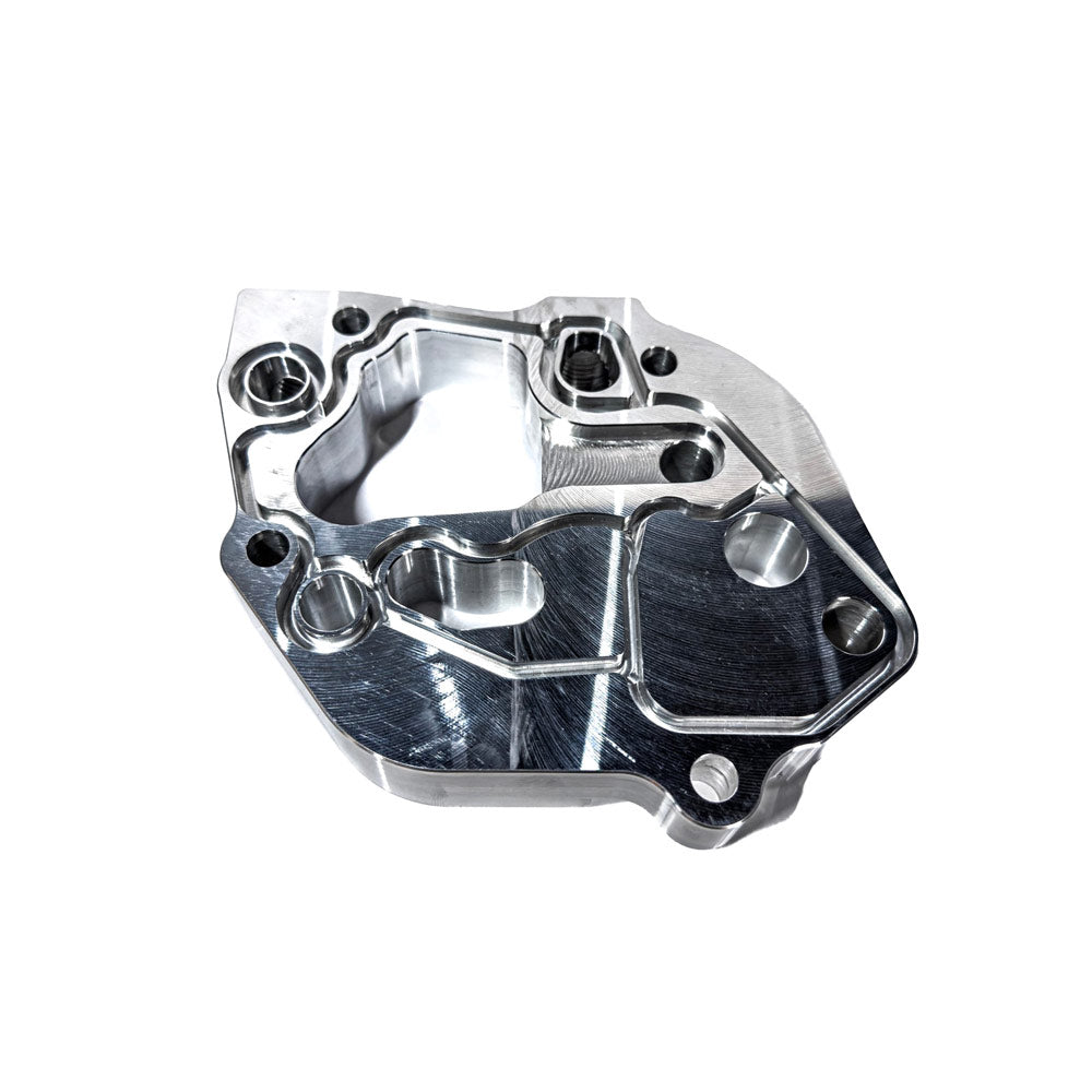 RTMG PERFORMANCE Ölfilter Adapter Platte passend für 2.0 TFSI EA113 06F auf 06A Filtergehäuse