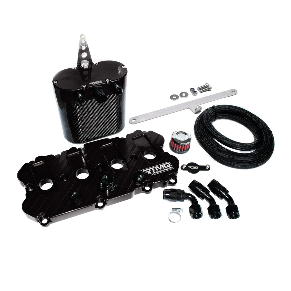 RTMG PERFORMANCE Ventildeckel Catchtank Kit passend für VW Audi Skoda Seat 2.0 TFSI EA113