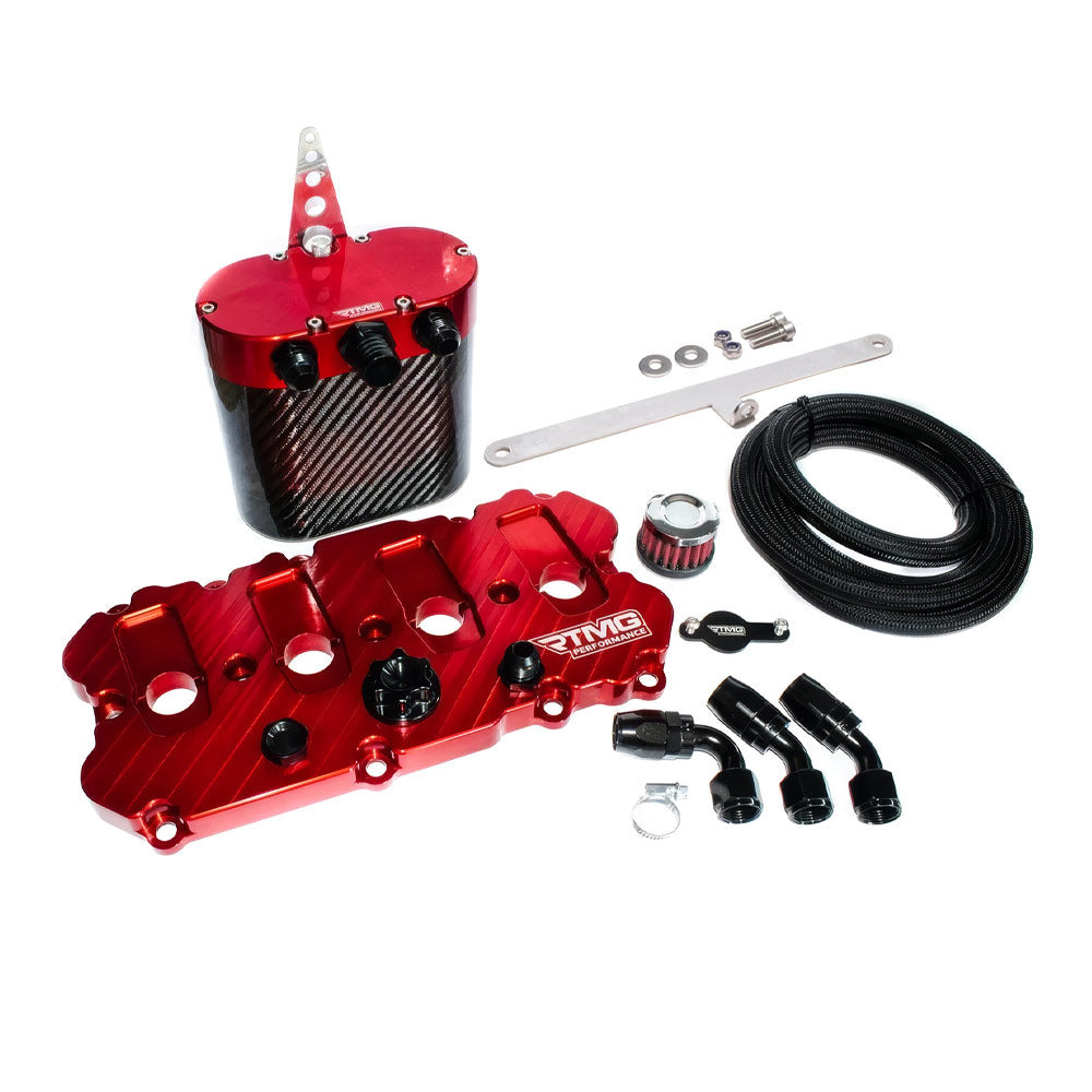 RTMG PERFORMANCE Ventildeckel Catchtank Kit passend für VW Audi Skoda Seat 2.0 TFSI EA113
