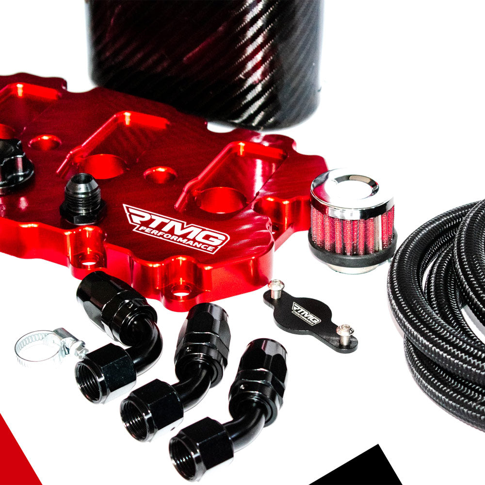 RTMG PERFORMANCE Ventildeckel Catchtank Kit passend für VW Audi Skoda Seat 2.0 TFSI EA113