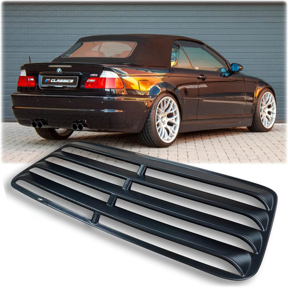 SEKCUSTOMS Katzentreppe Louver passend für BMW E46 Cabrio