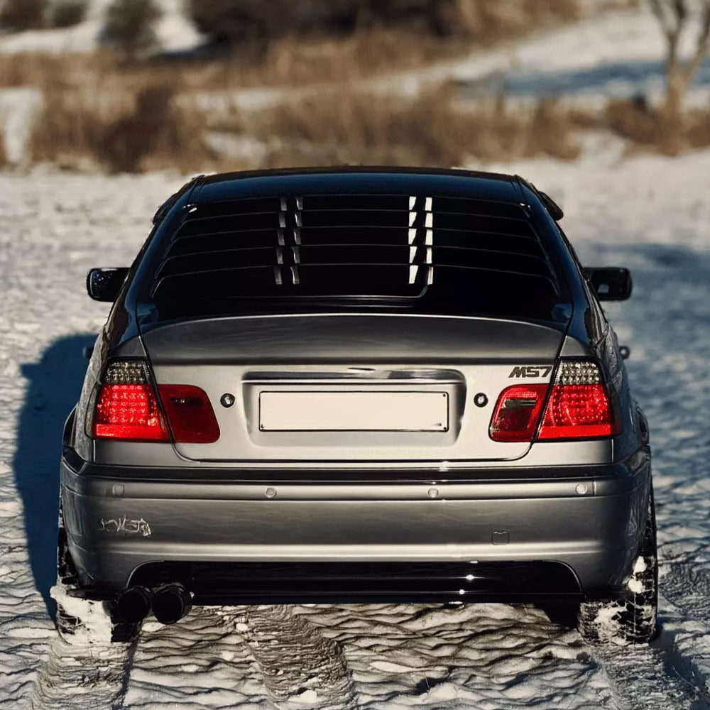 SEKCUSTOMS Katzentreppe Louver passend für BMW E46 Limousine