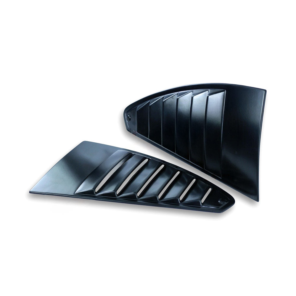 SEKCUSTOMS Seitenfenster Abdeckung Louver passend für BMW E46 Coupe