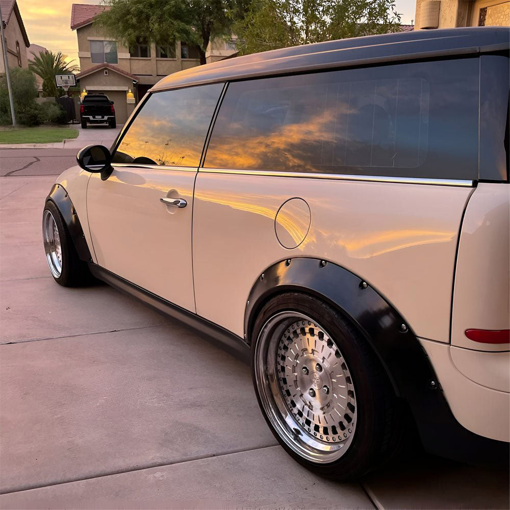 SEKCUSTOMS Widebody Overfender Kotflügelverbreiterung passend für Mini Cooper R50 R53 R56 F55 F56 F57