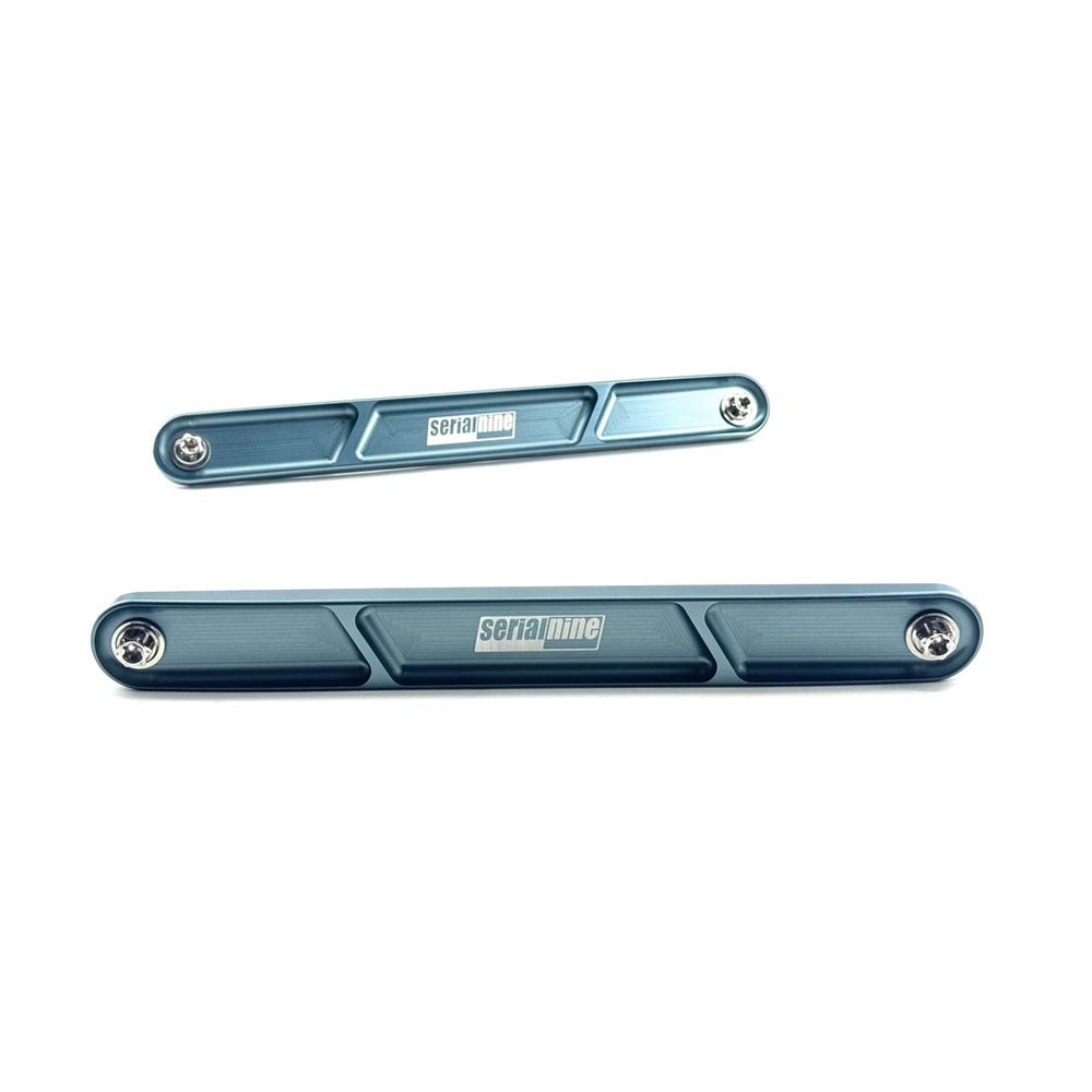 SERIALNINE Hinterachsträger Verstärkung Subframe Brace passend für Lexus IS300 / Toyota Altezza / Mark II / Chaser / Cresta / Crown / Aristo / Celsior (Aluminium)