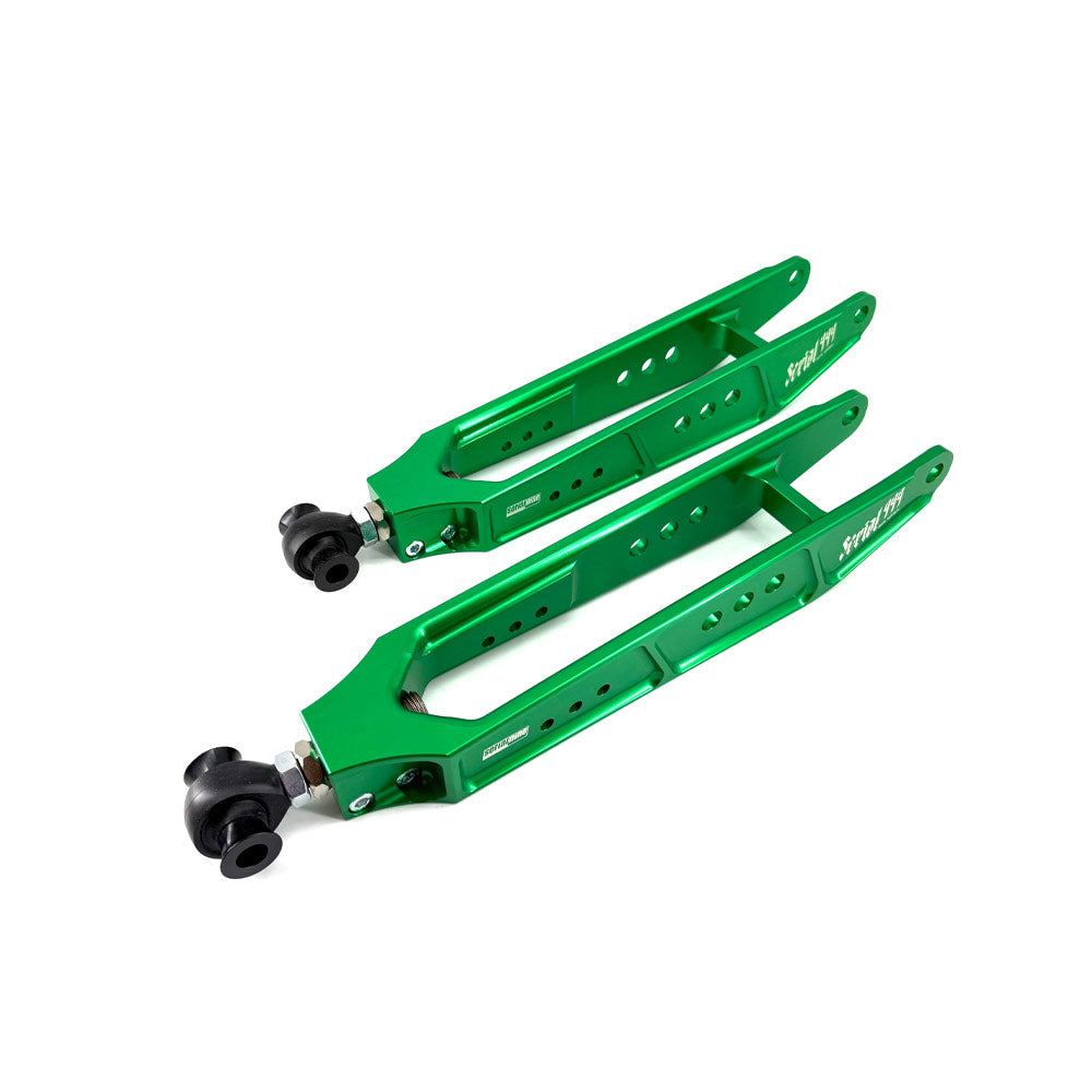 SERIALNINE Querlenker Camber Arms passend für Lexus IS F / IS350 / GS350 / IS250 / GS430 XE20 S190 Hinterachse unten einstellbar Uniball (Aluminium)