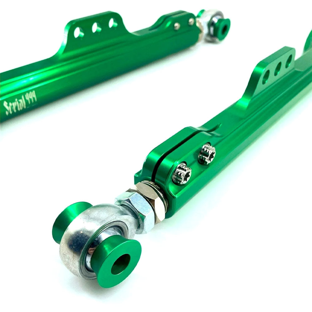 SERIALNINE Querlenker Camber Arms passend für Toyota Chaser / Mark II / Cresta / Crown S150 JZX90 JZX100 Hinterachse unten einstellbar Uniball (Aluminium)