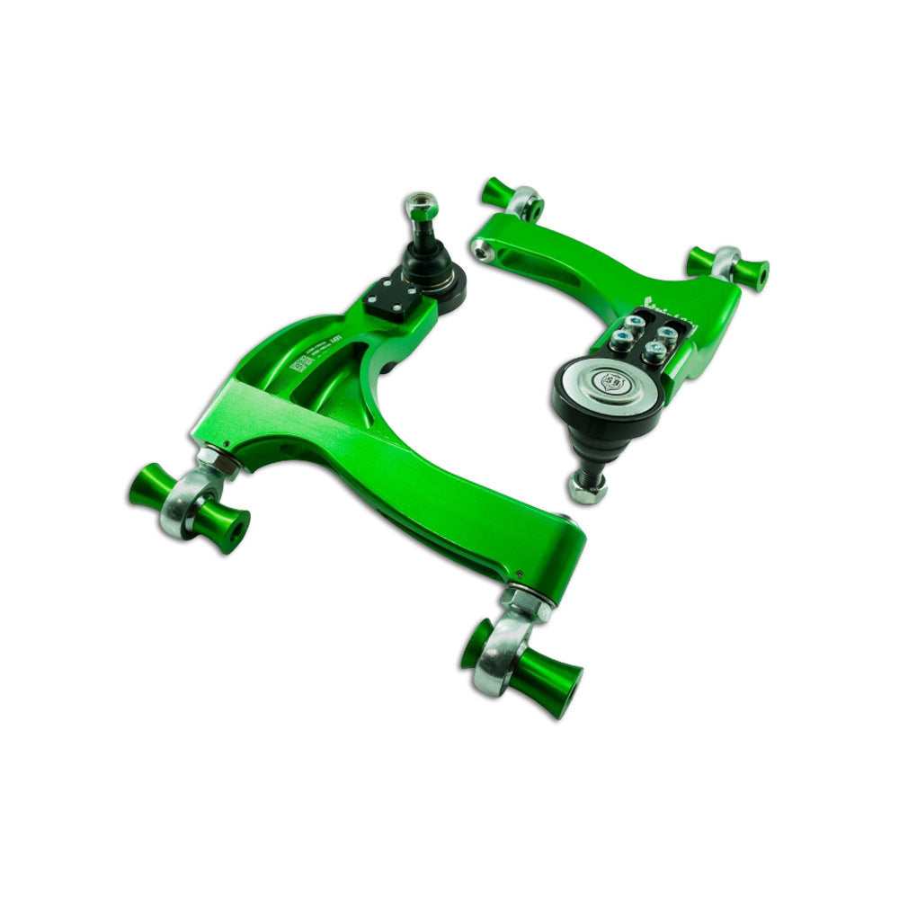 SERIALNINE Querlenker passend für Lexus IS300 / GS300 / Toyota Mark II / Crown SXE10 / JZS161 JZX110 Hinterachse oben einstellbar Uniball (Aluminium)