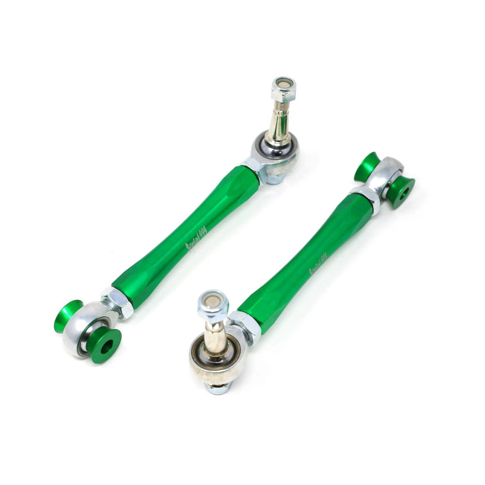 SERIALNINE Querlenker Spurstangen passend für Toyota Chaser / Mark II / Cresta JZX90 JZX100 Hinterachse einstellbar Uniball (Aluminium)