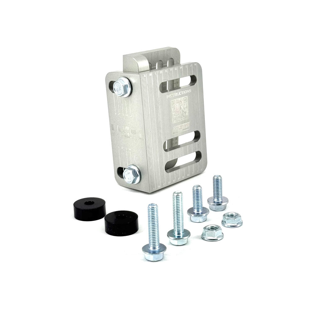 SERIALNINE Universal Pedal Adapter passend für elektronische Gaspedale / Drive-by-Wire einstellbar (Aluminium)