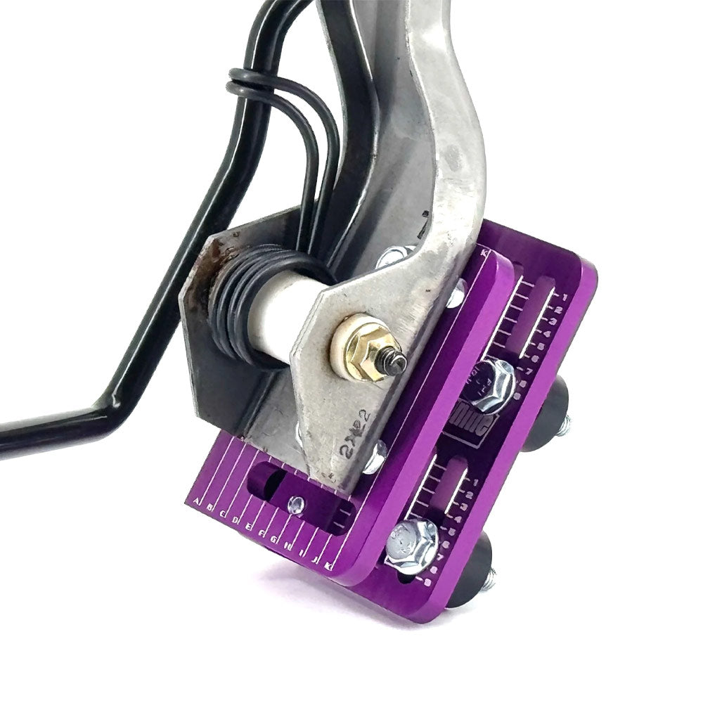 SERIALNINE Universal Pedal Adapter passend für elektronische Gaspedale / Drive-by-Wire einstellbar (Aluminium)