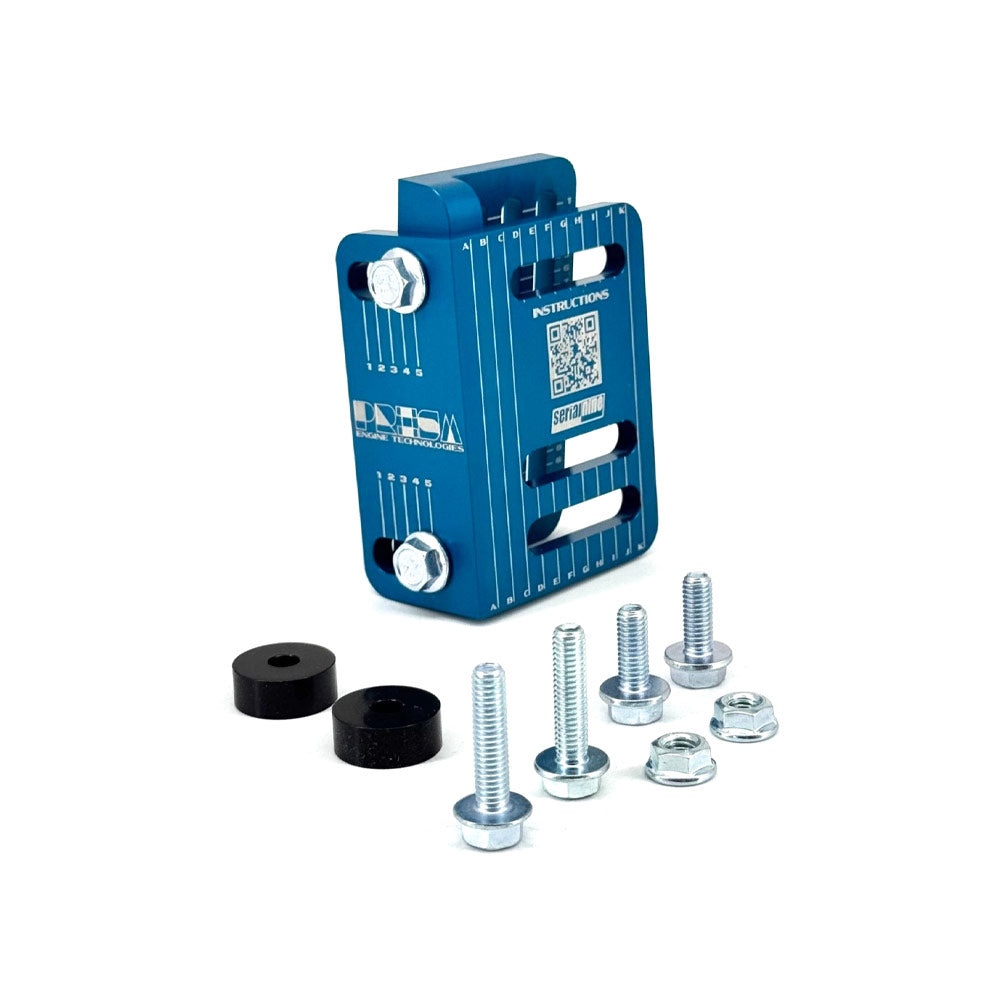 SERIALNINE Universal Pedal Adapter passend für elektronische Gaspedale / Drive-by-Wire einstellbar (Aluminium)