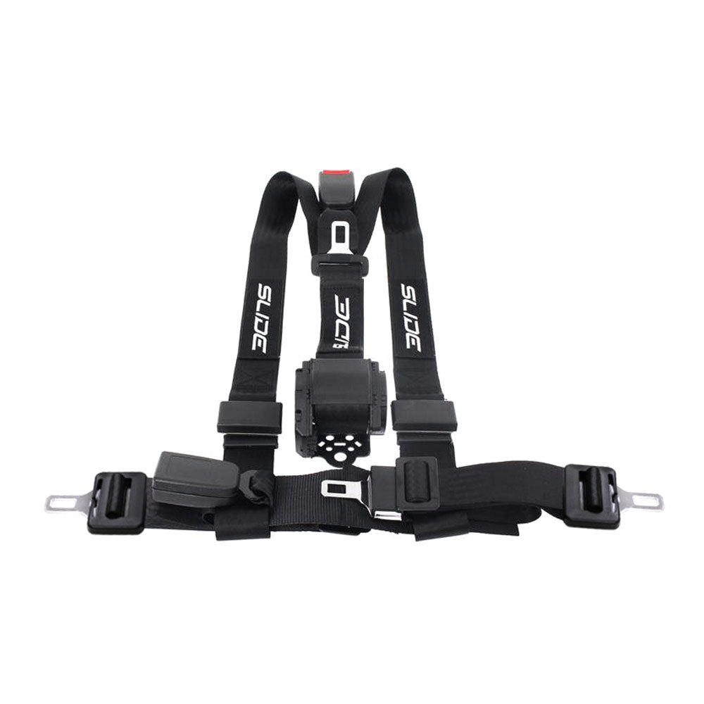 SLIDE 3-Punkt Sicherheitsgurt 2" schwarz (E4)