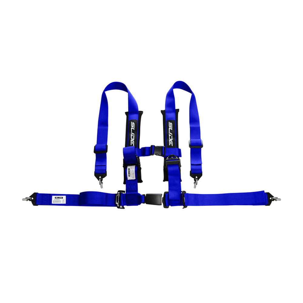SLIDE 4-Punkt Sicherheitsgurt 2" blau (E4)