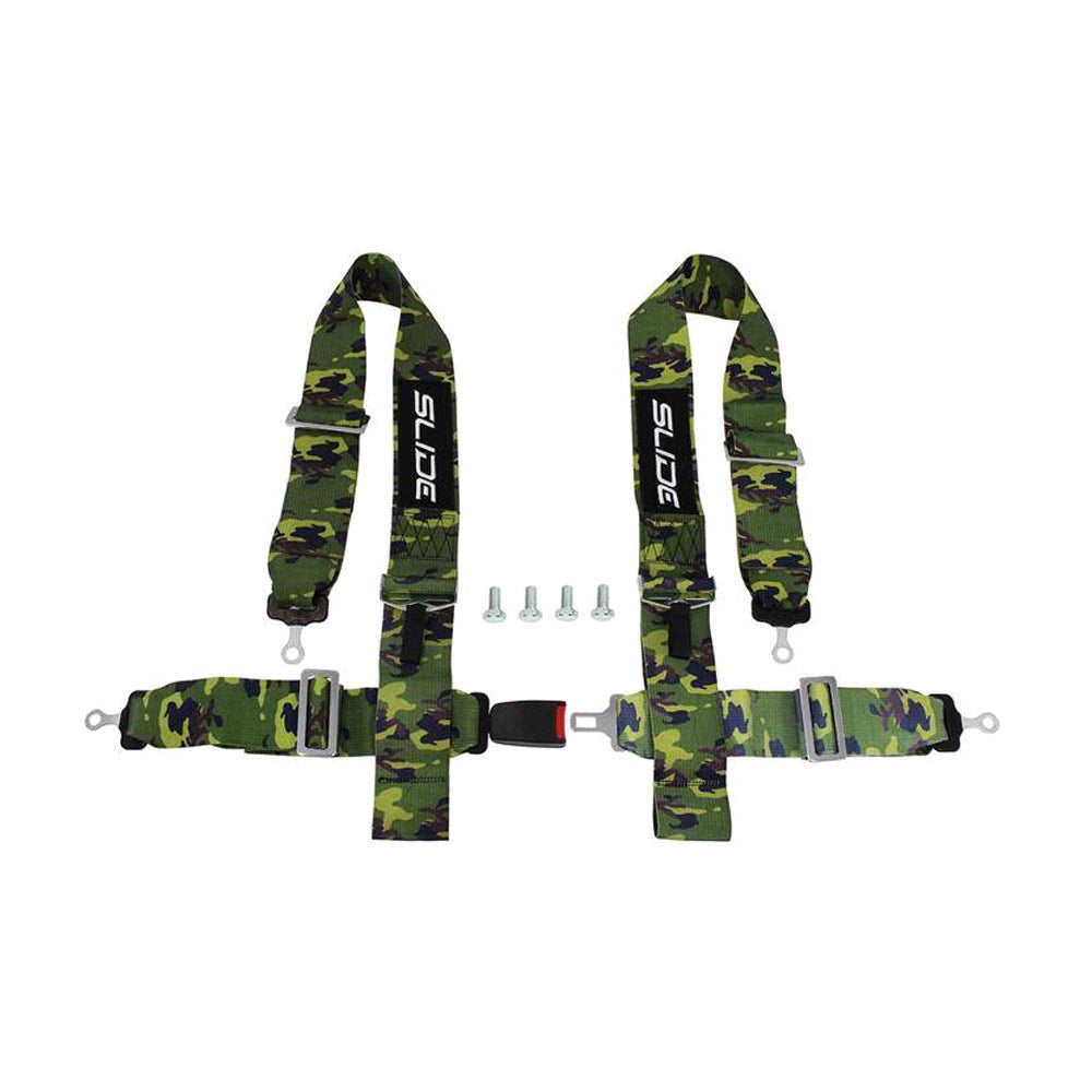 SLIDE 4-Punkt Sicherheitsgurt 3" camo