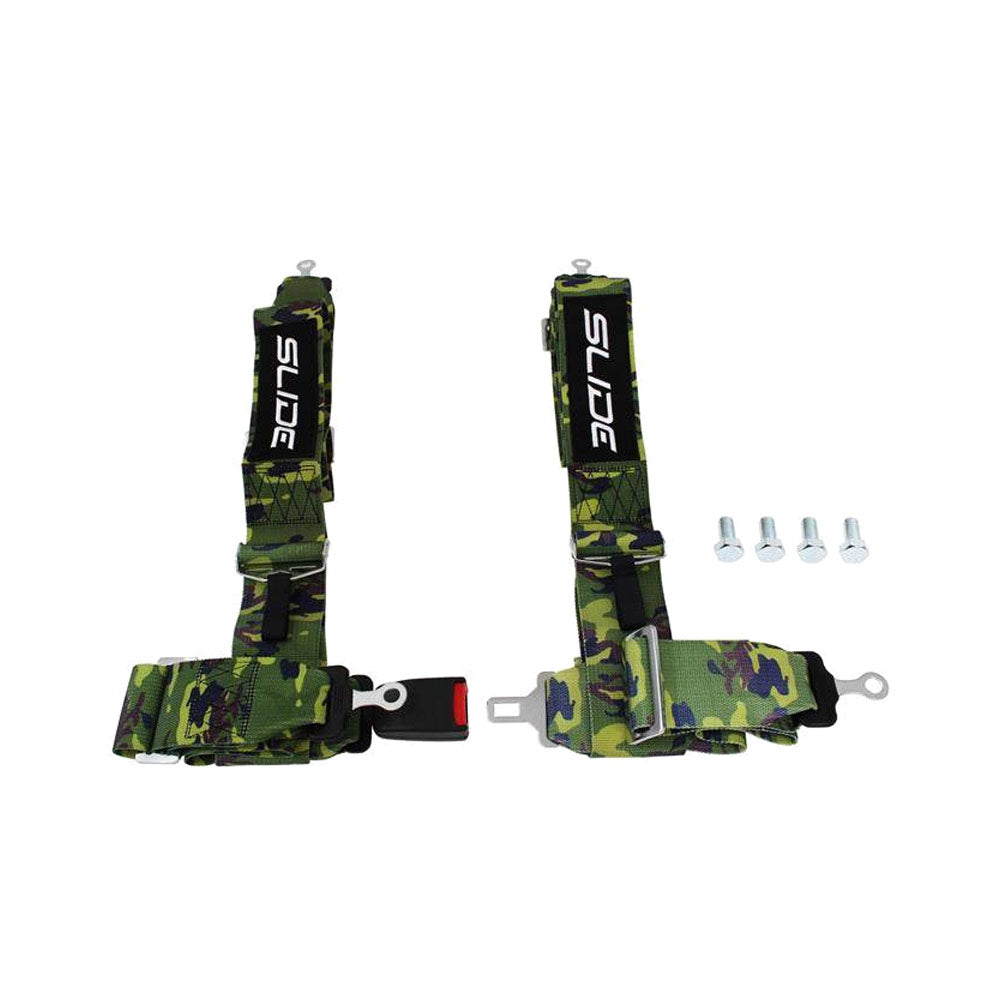 SLIDE 4-Punkt Sicherheitsgurt 3" camo