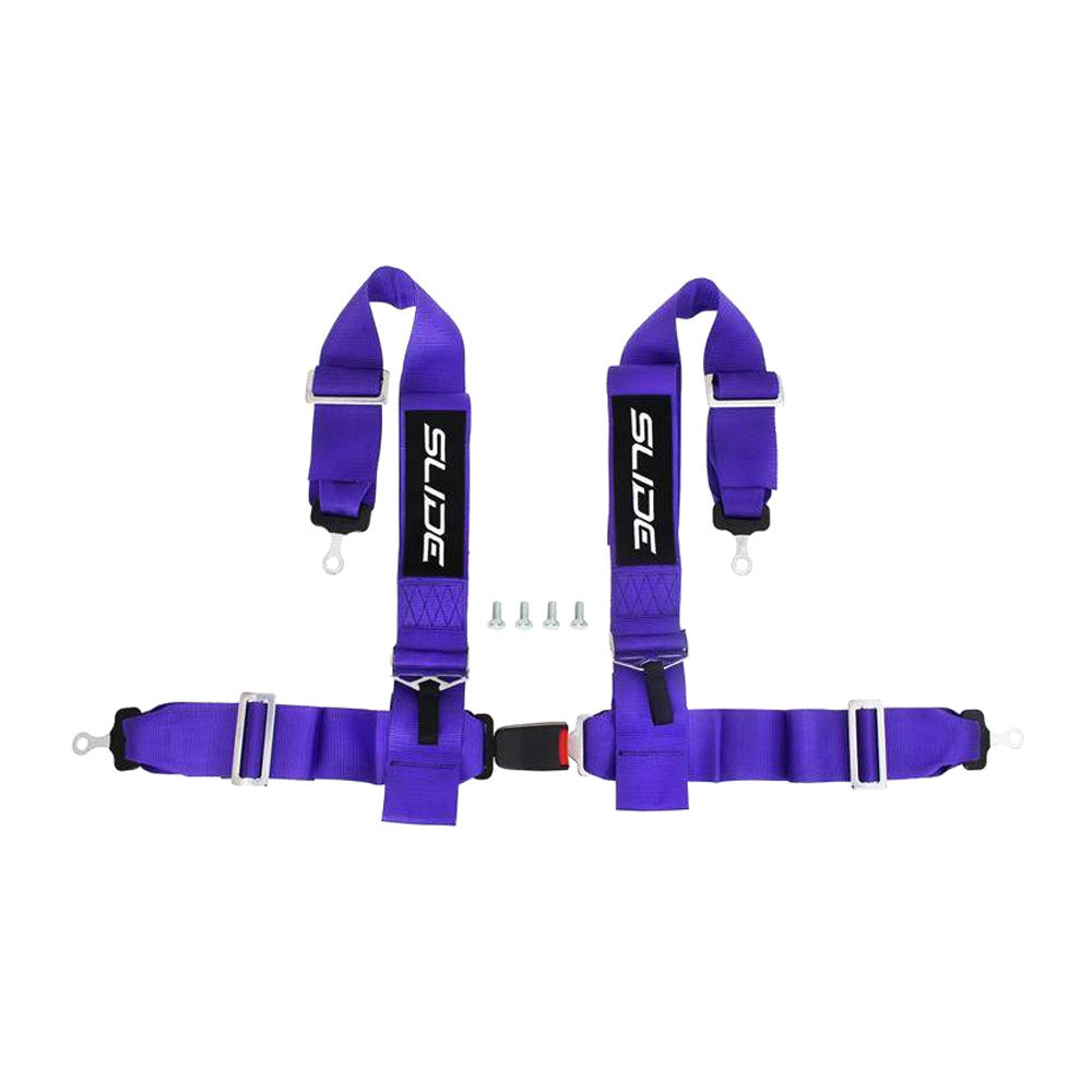 SLIDE 4-Punkt Sicherheitsgurt 3" lila