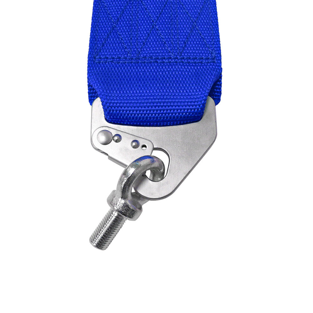 SLIDE 5-Punkt Sicherheitsgurt 3" mit Schnellverschluss Drehknopf blau (SFI)