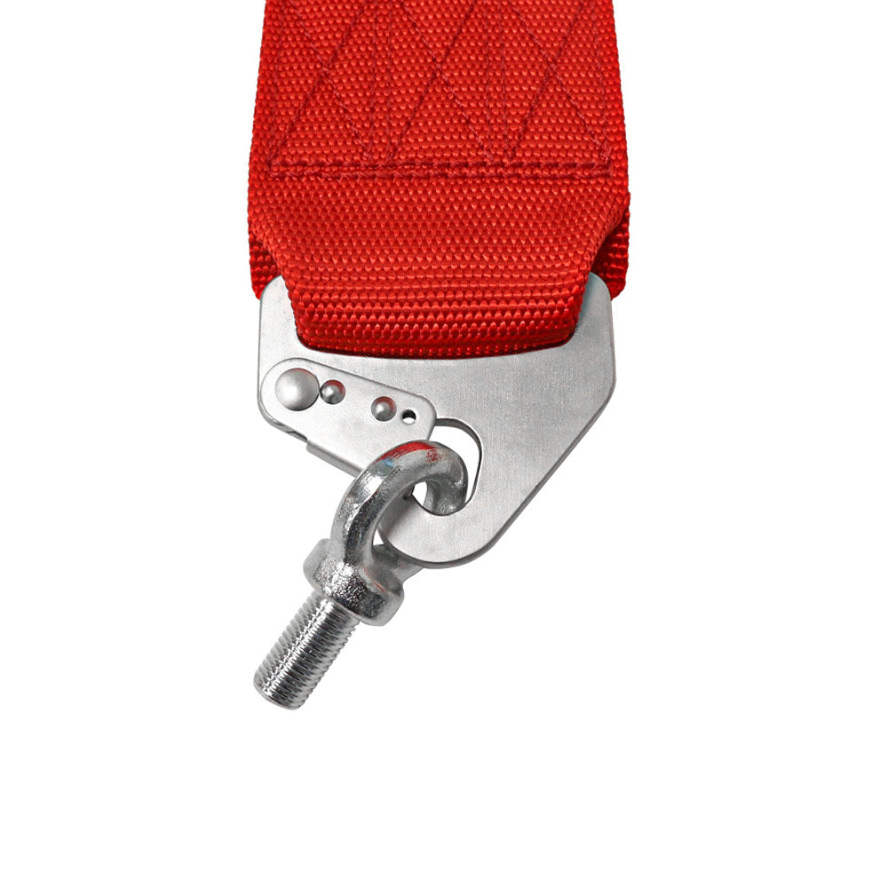 SLIDE 5-Punkt Sicherheitsgurt 3" mit Schnellverschluss Drehknopf rot (SFI)