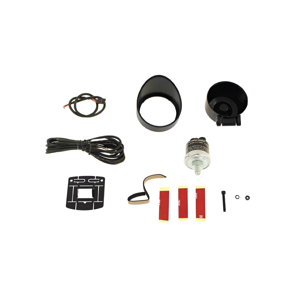 SLIDE Benzindruck Anzeige 52 mm beleuchtet