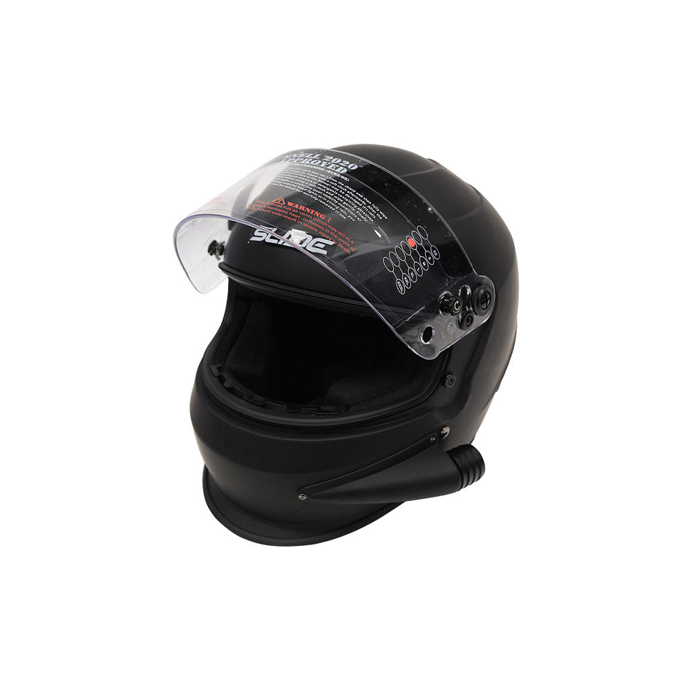 SLIDE BF1-760B Motorsport Helm schwarz Hans (SNELL SA2015)