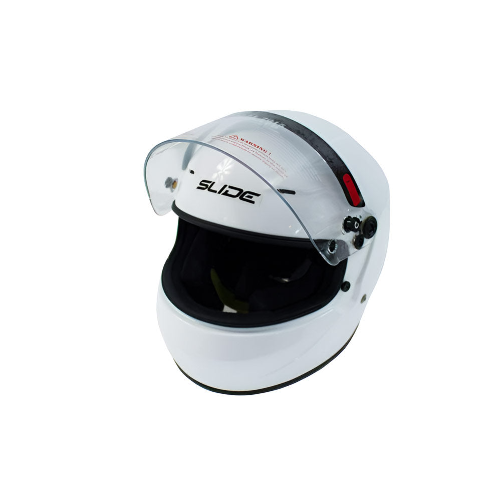 SLIDE BF1-790 Motorsport Helm weiss Hans (SNELL SA2015)