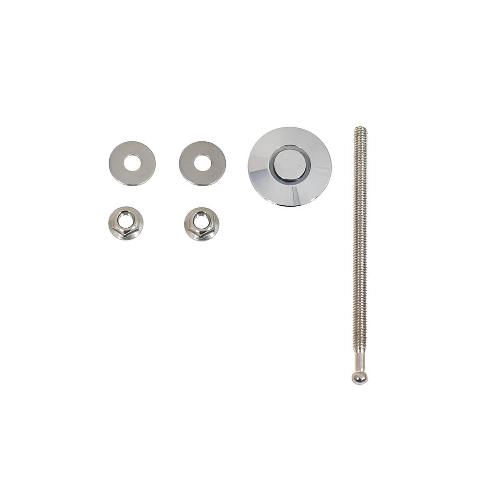 SLIDE Bumper Schnellverschluss Stossstangenbefestigung Quick Release silber Universal (Aluminium/Stahl)