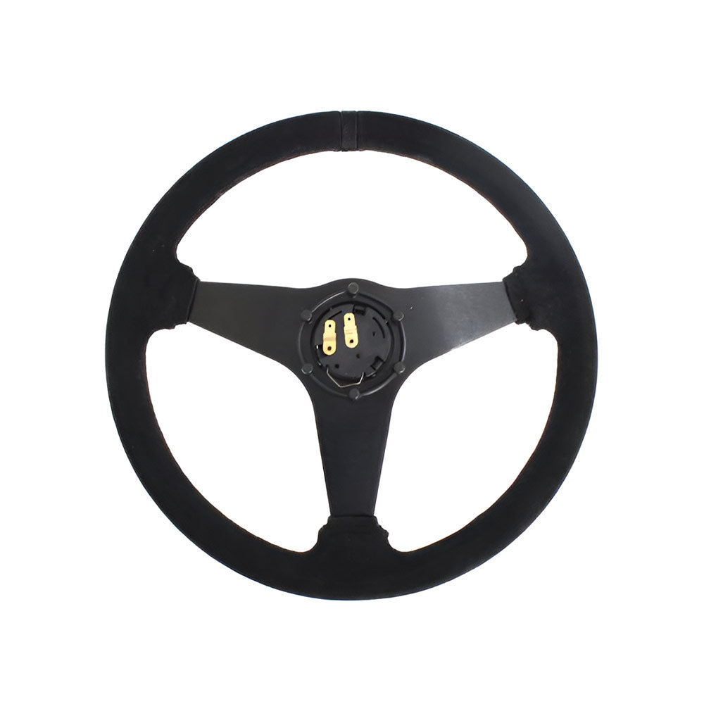 SLIDE Kaido Race KS Sportlenkrad Wildleder schwarz (flach geschüsselt)