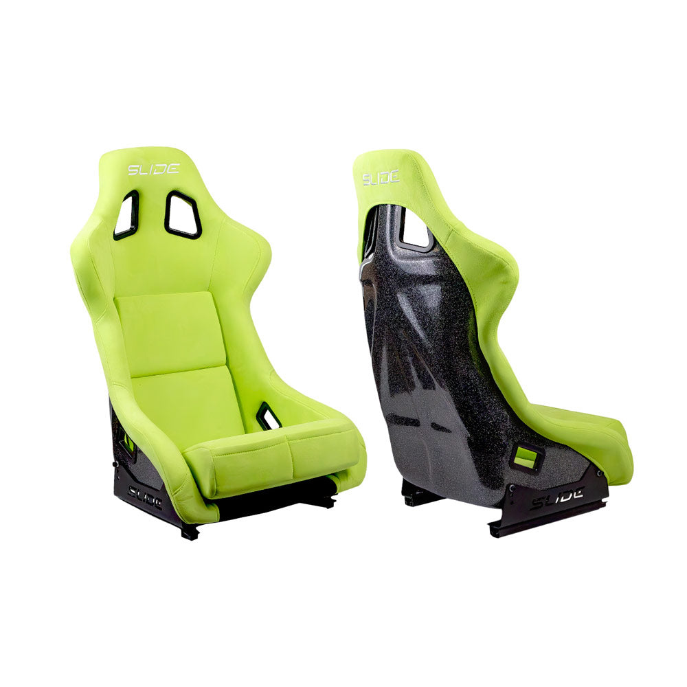 SLIDE KS2 Rennsitz Wildleder Light Green / Stellar grau Glanz
