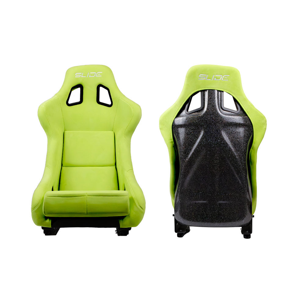 SLIDE KS2 Rennsitz Wildleder Light Green / Stellar grau Glanz