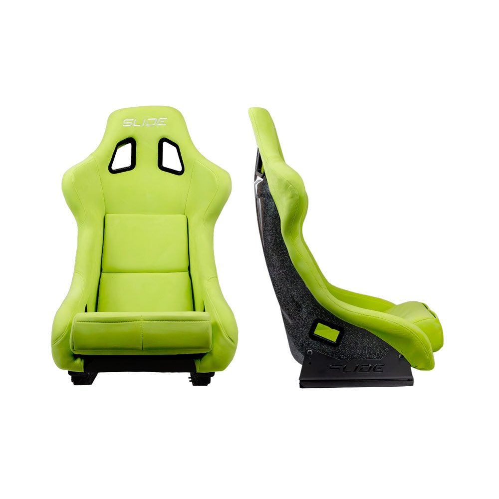SLIDE KS2 Rennsitz Wildleder Light Green / Stellar grau Glanz