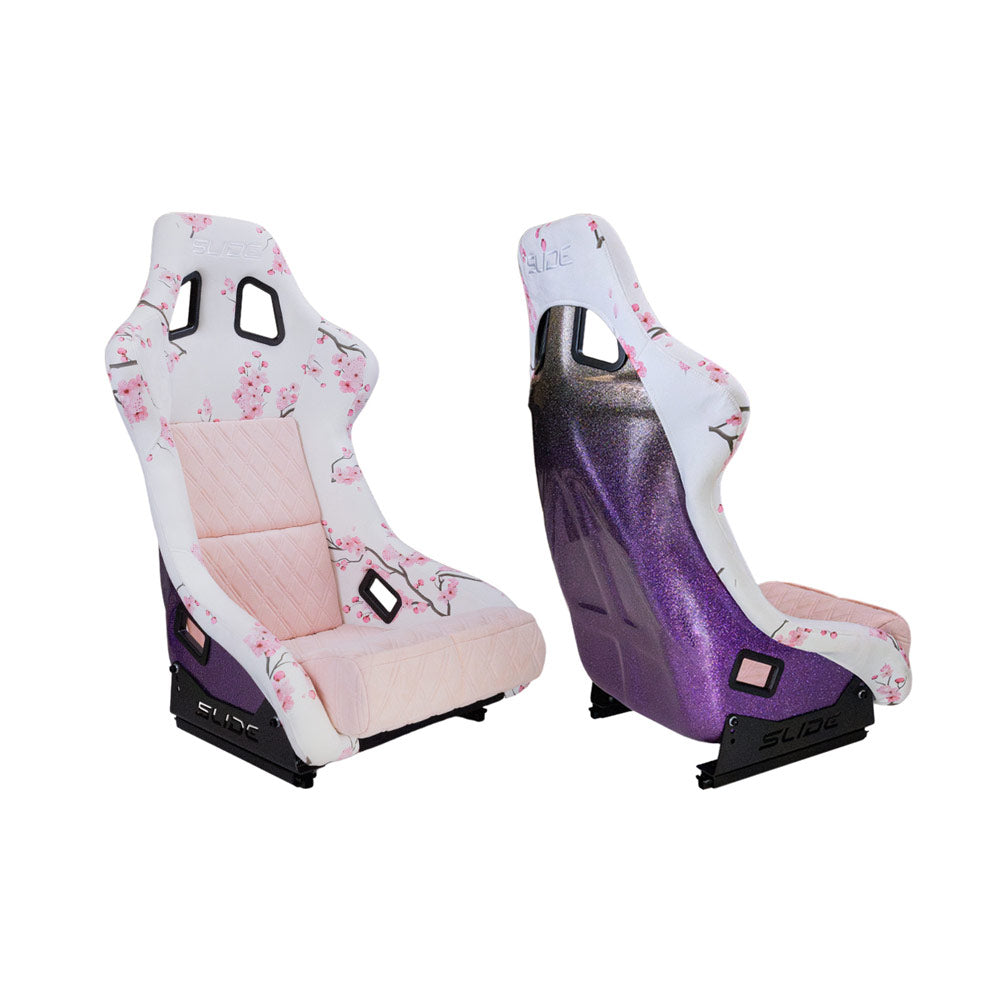 SLIDE KS2 Rennsitz Wildleder Light Pink Blossom / Gradient Glanz